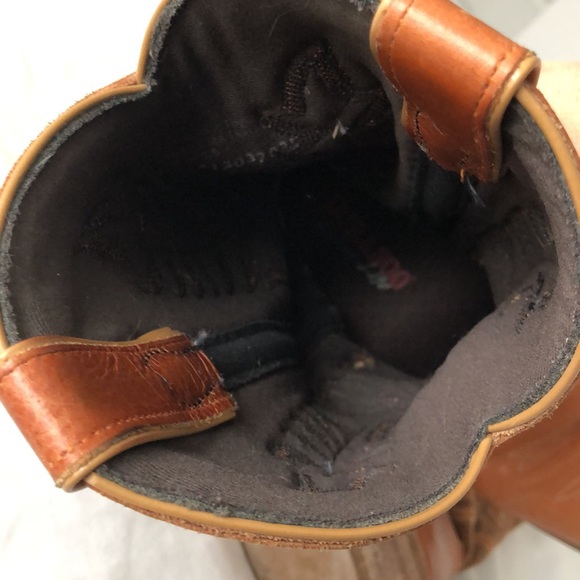 Gorgeous camel brown western square toe boots - Picture 8 of 12